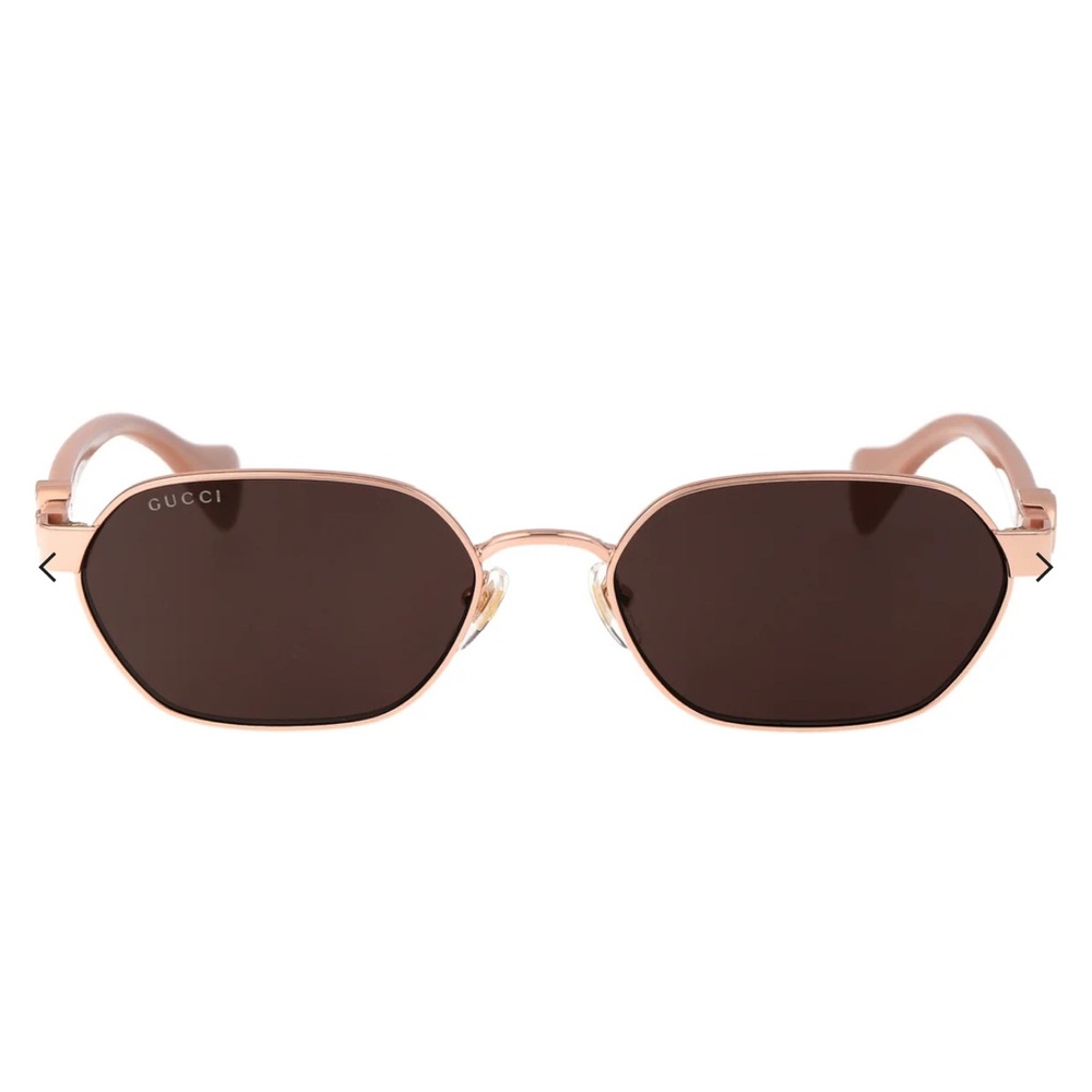original Gucci Geometric Frame Sunglasses